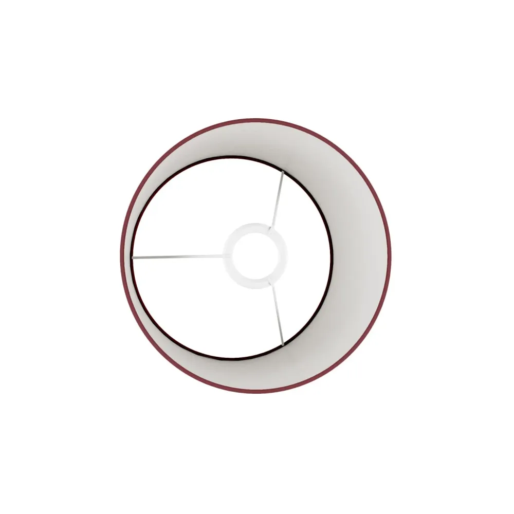Sjenilo Athena s E27 grlom za stolnu ili podnu lampu - Proizvedeno u Italiji - Arenal Bordeaux