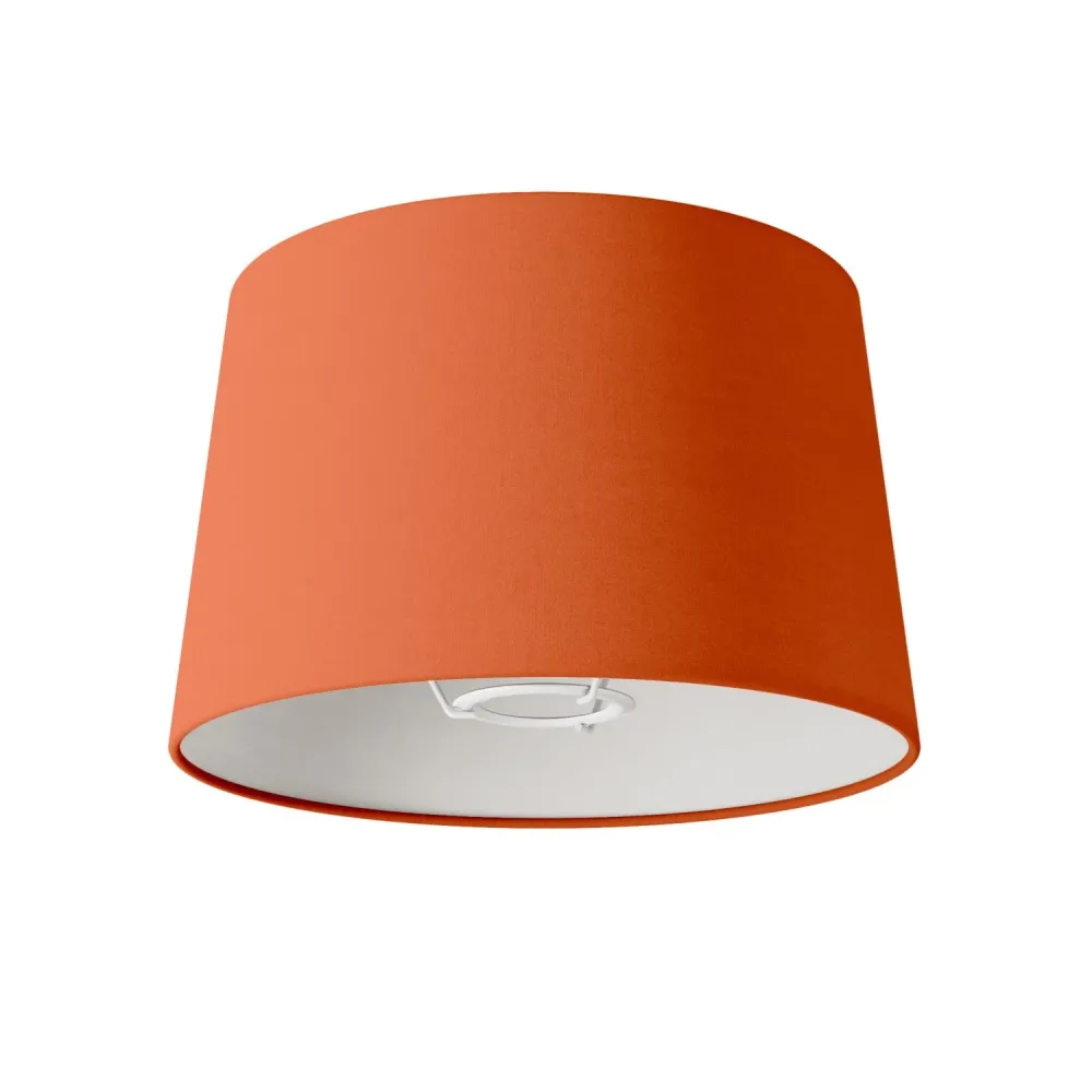 Sjenilo Athena s E27 grlom za stolnu ili podnu lampu - Proizvedeno u Italiji - Cinette Narančasta