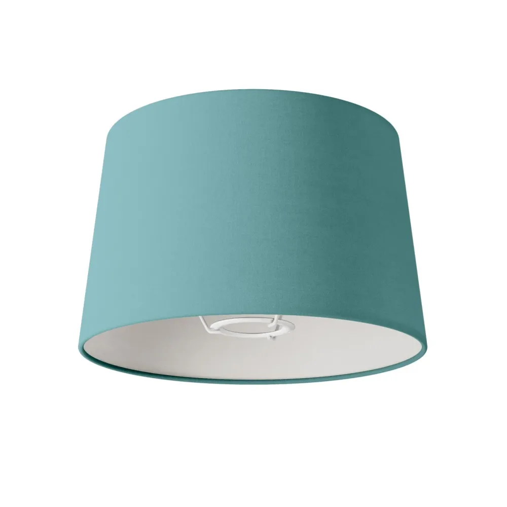 Sjenilo Athena s E27 grlom za stolnu ili podnu lampu - Proizvedeno u Italiji - Teletta Verde Dubbio