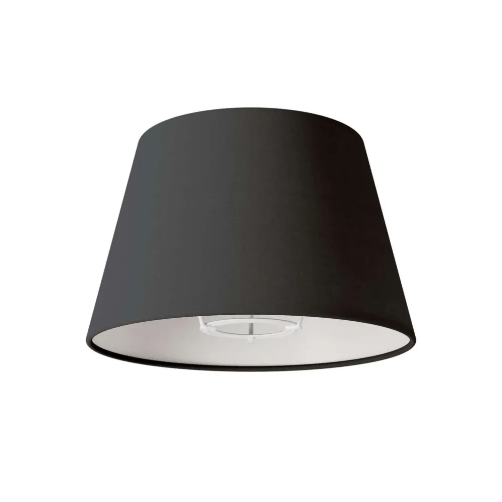 Sjenilo Impero s E27 prihvatom za stolnu lampu ili zidnu lampu - Proizvedeno u Italiji - Antracit platno