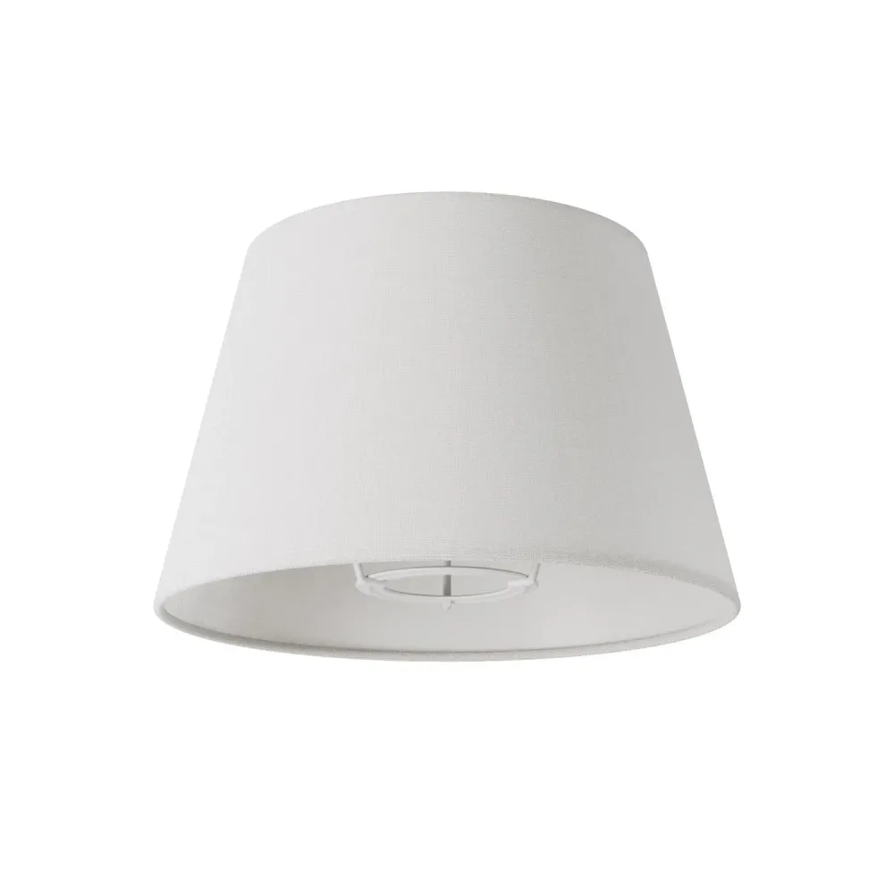 Sjenilo Impero S s E27 priključkom za stolnu lampu ili zidnu lampu - Proizvedeno u Italiji - Sirovi lan