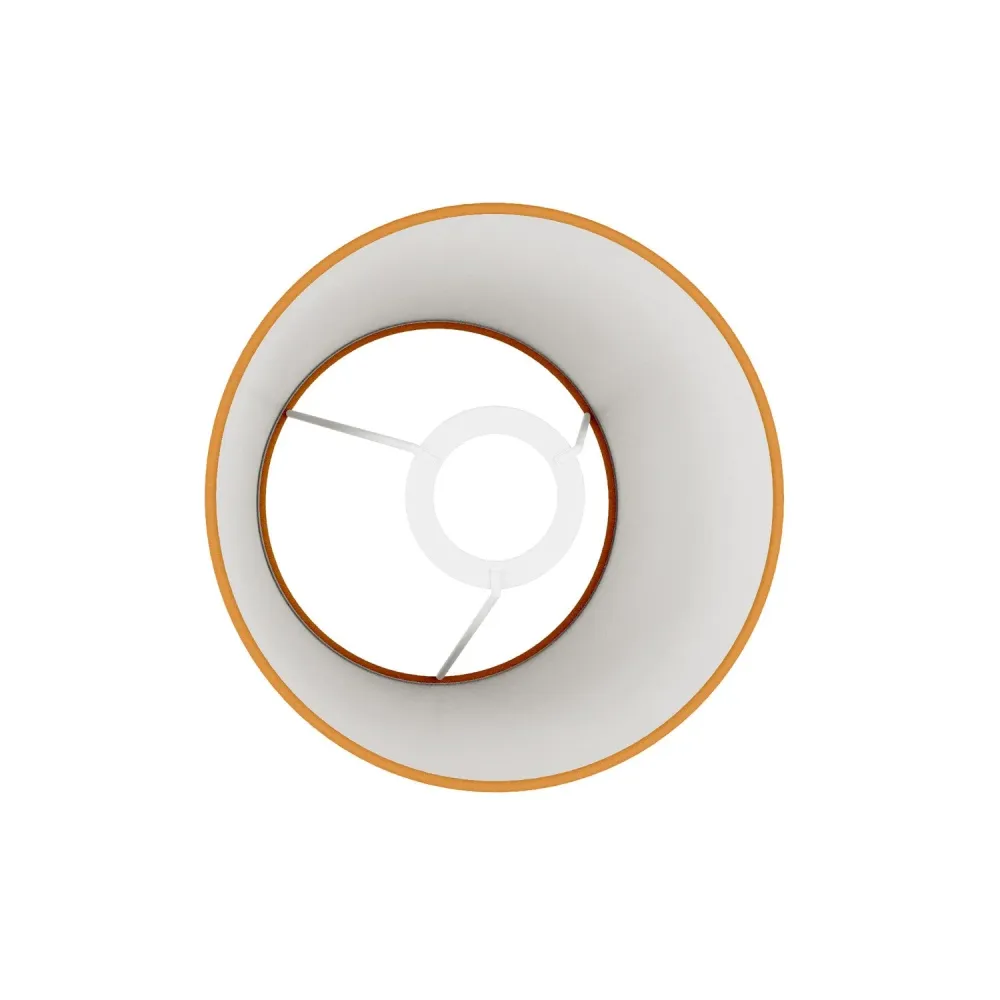Sjenilo Impero S s nastavkom E27 za stolnu lampu ili zidnu lampu - Proizvedeno u Italiji - Teletta Mandarina