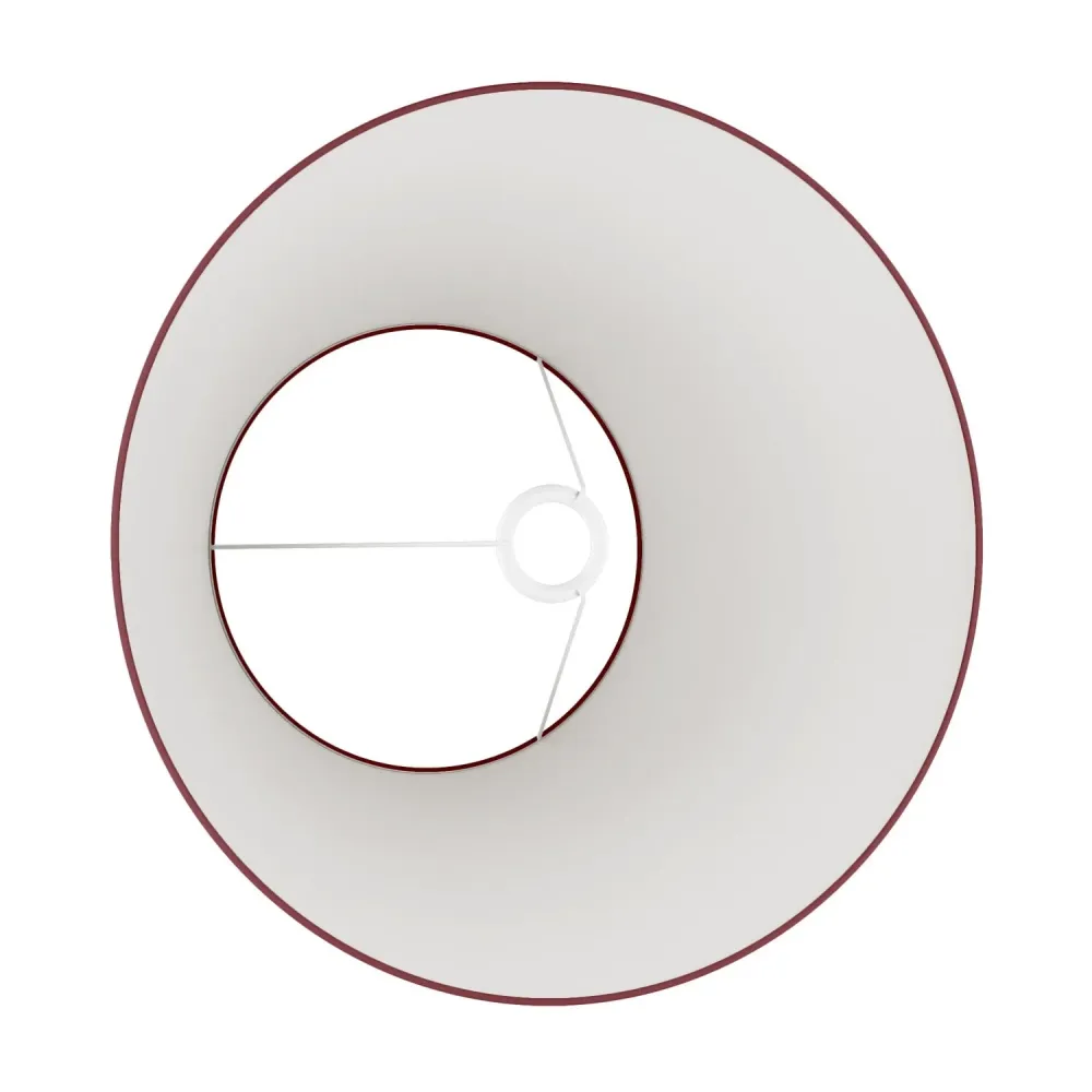 Sjenilo Impero L za stolnu lampu ili zidnu lampu s E27 grlom - Made Italy - Arenal Bordeaux