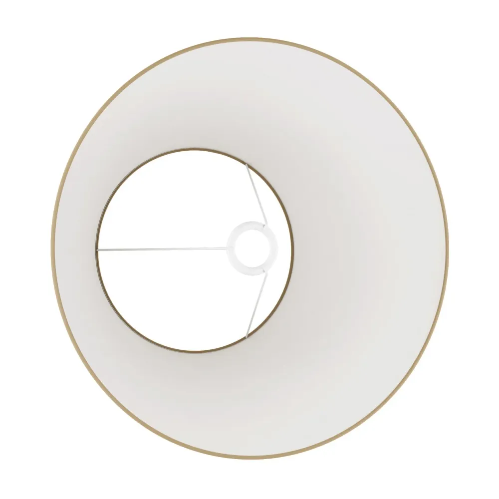 Sjenilo Impero L za stolnu lampu ili zidnu lampu s E27 grlom - Proizvedeno u Italiji - Prirodna juta