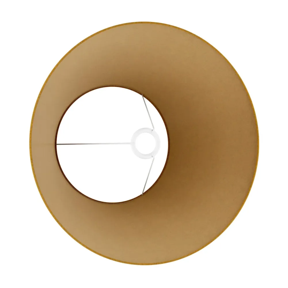 Sjenilo Impero L za stolnu lampu ili zidnu svjetiljku s E27 grlom - Made Italy - Senf vuna