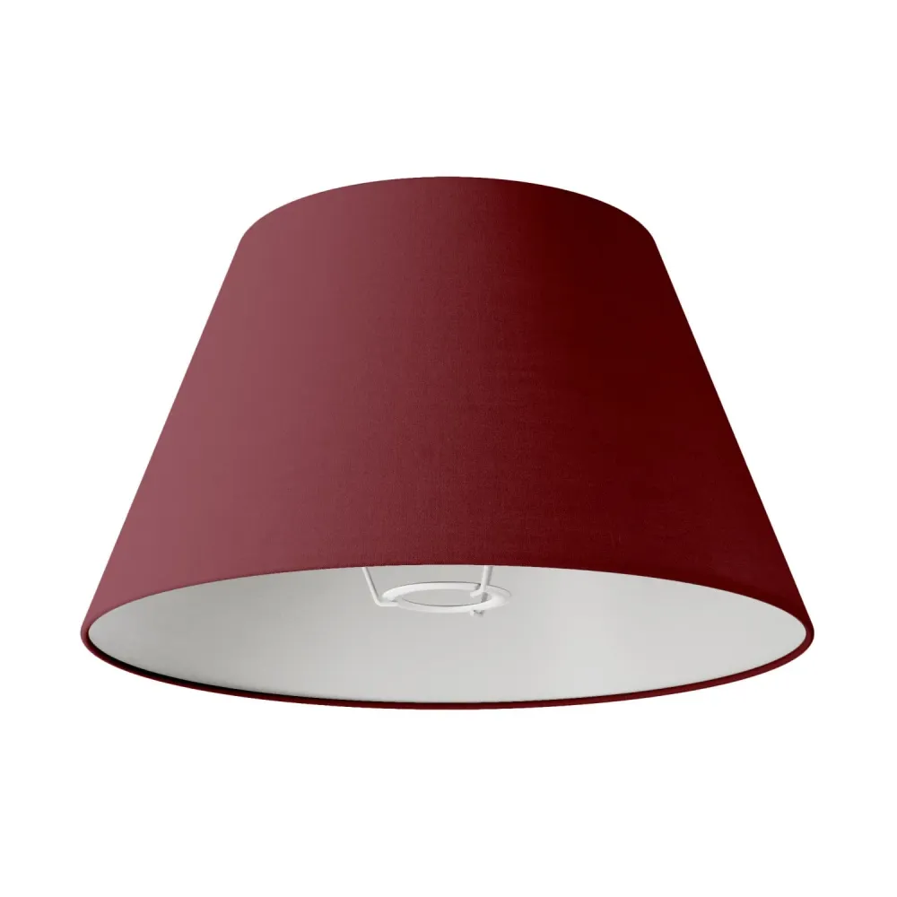 Sjenilo Impero M od tkanine za podnu lampu s E27 grlom - Proizvedeno u Italiji - Arenal Bordeaux
