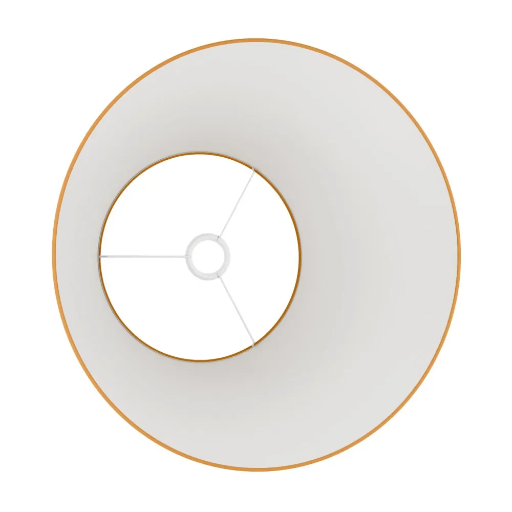 Sjenilo Impero L za viseću lampu s priključkom E27 - Proizvedeno u Italiji - Platno Mandarina