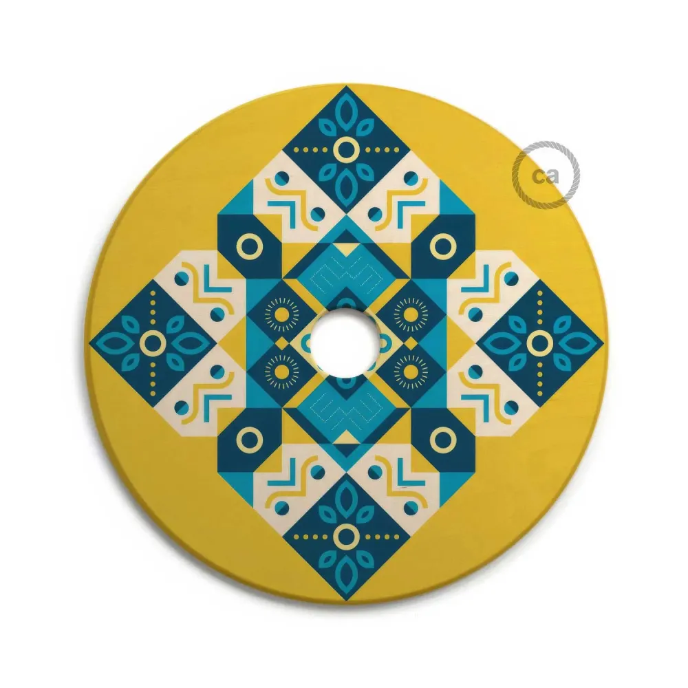 UFO sjenilo od drva Special Edition Talijanski ilustratori, dvostrano, promjer 33 cm - ODD