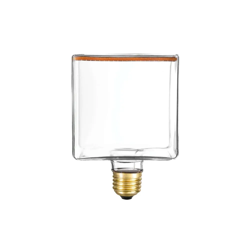 Žarulja LED Prozirna Ghost Line CRI 90 Kockica 4,5W 300Lm E27 2200K Prigušiva - G04