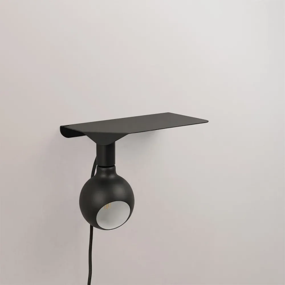 Combo Camo - Lampa s policom - Crna