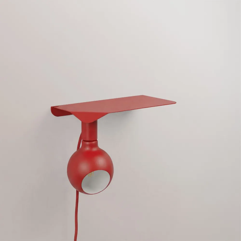 Combo Camo - Lampa s policom - Crvena