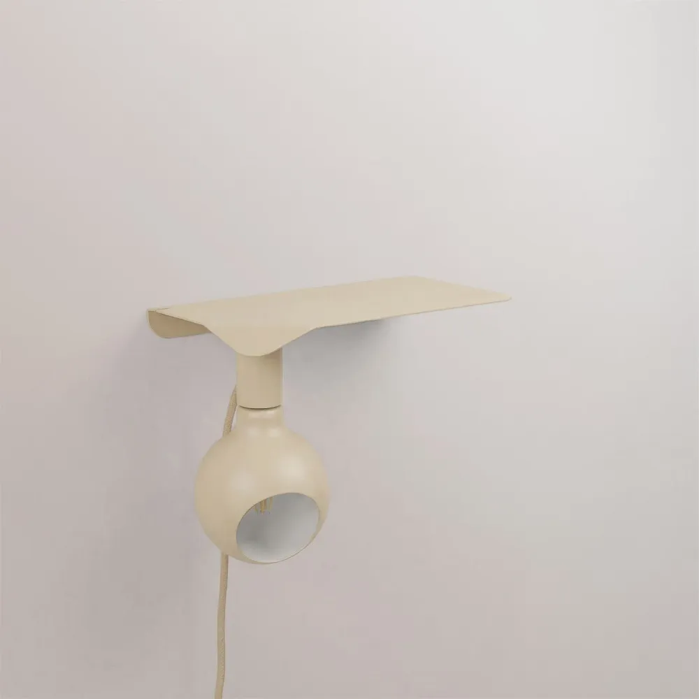 Combo Camo - Lampa s policom i UK utikačem - Panna