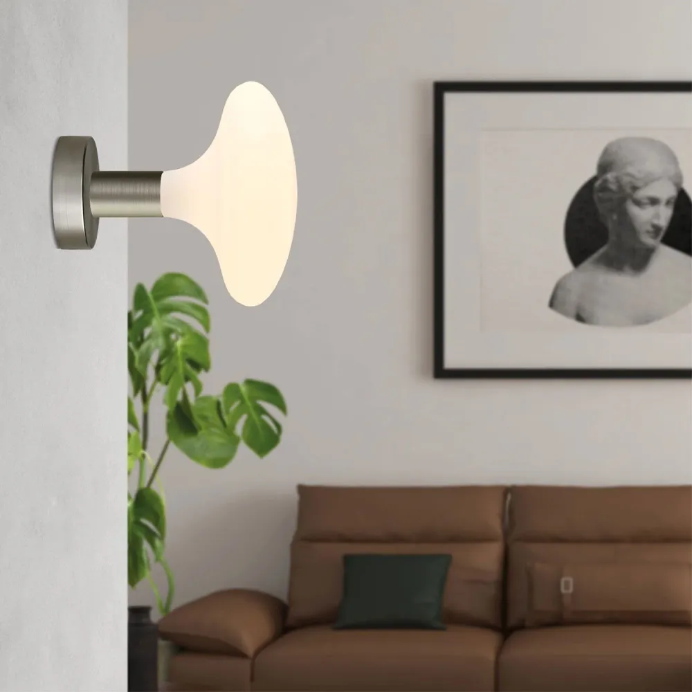 Fermaluce lampa od metala sa žaruljom Idra - mat titanij