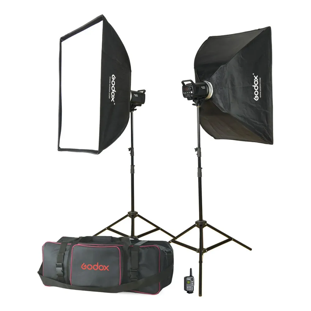 Godox Fleš rasvjeta u setu MS300-F kit (2x300w/s)