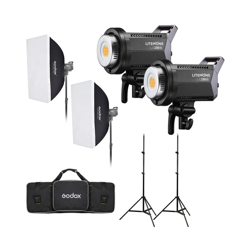 Godox LED Litemons LA200Bi Bi-color rasvjeta u setu (set od 2)