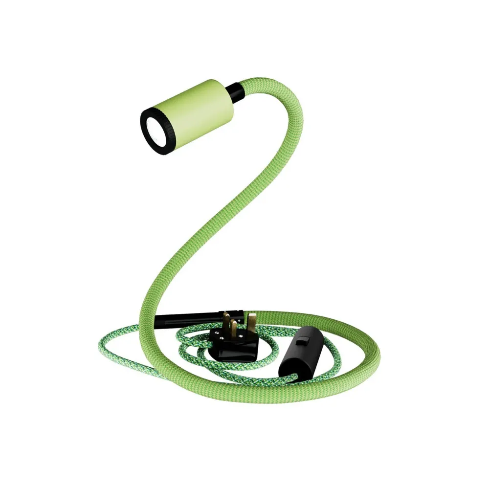 GU1d-one Pastel Podesiva lampa bez baze s mini reflektorom LED i UK utikačem - Zelena trava