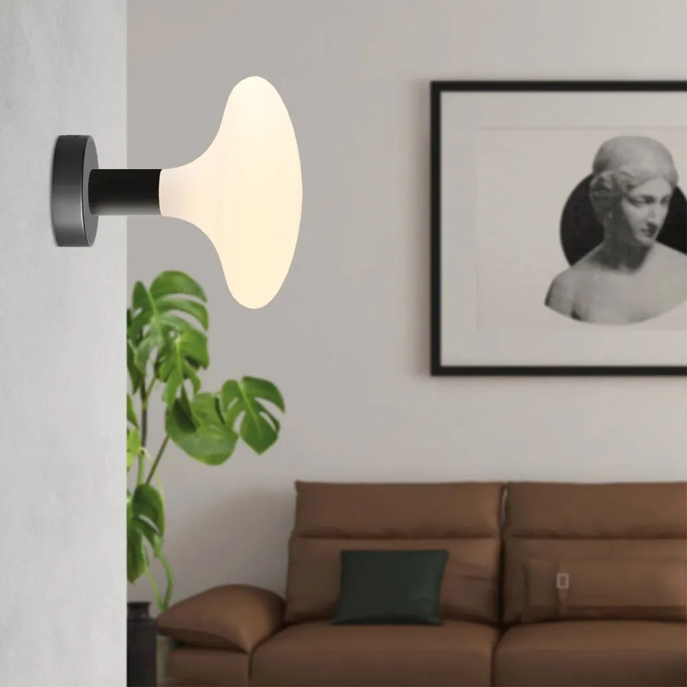 Lampa Fermaluce od metala sa žaruljom Idra - Crna