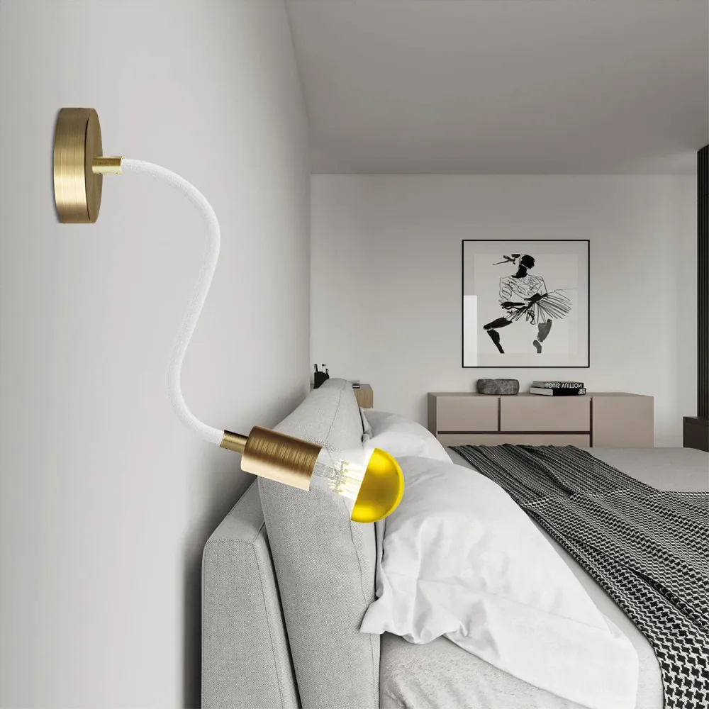 Lampa Flex 30 sa žaruljom Goccia - Satinirani brončani