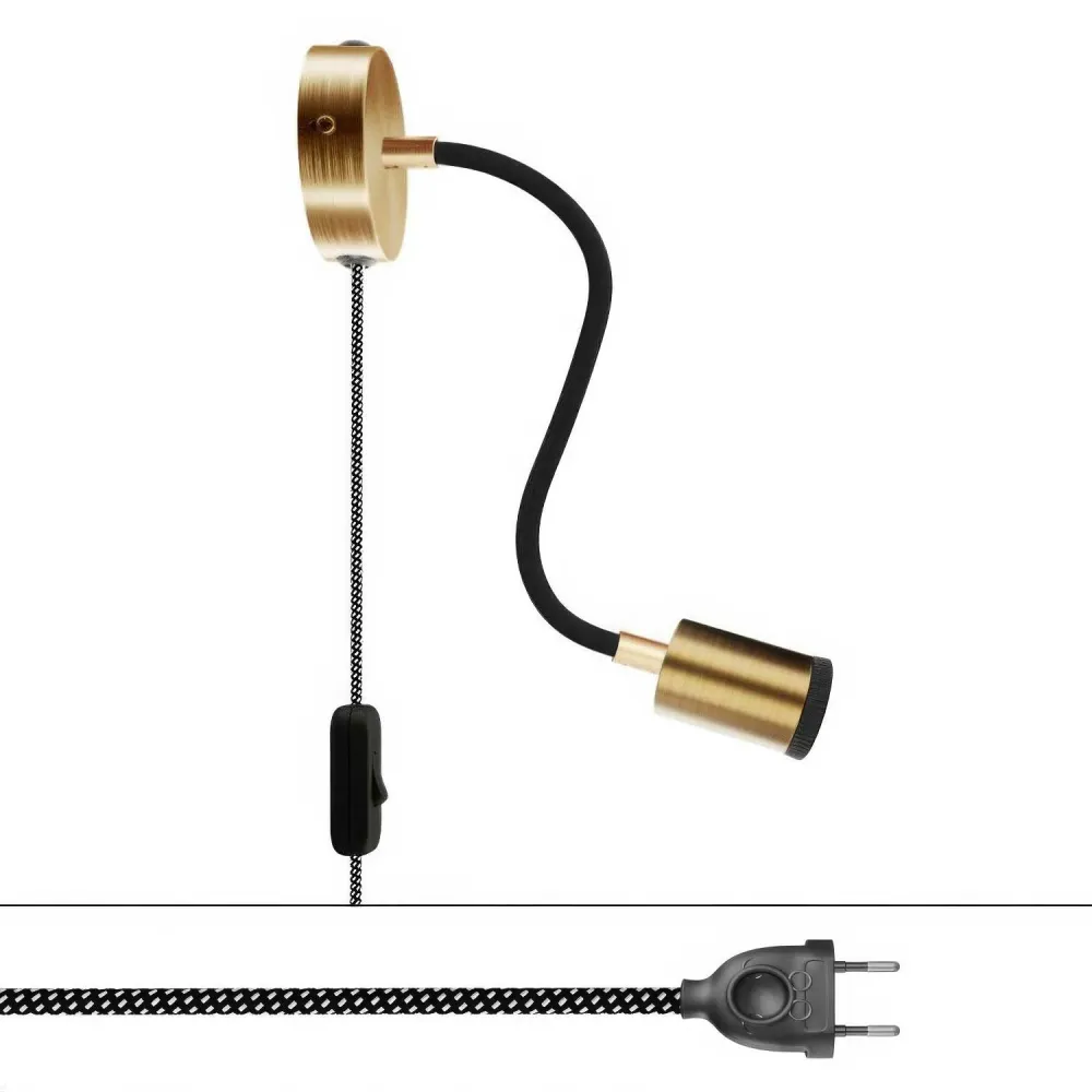 Lampa Spostaluce Flex 30 savitljiva s reflektorom GU1d0 - Saten bronca