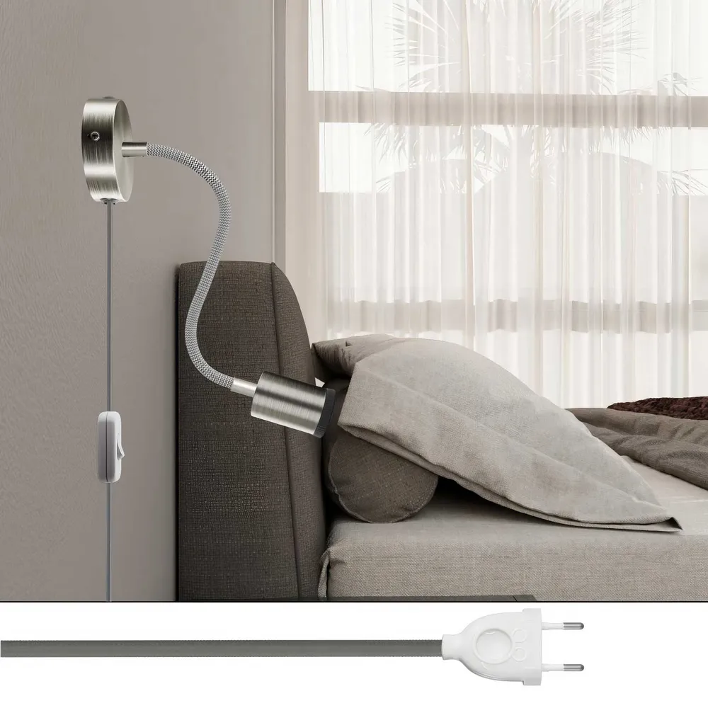 Lampa Spostaluce Flex 30 sa zakretnim reflektorom GU1d0 - Saten titanij
