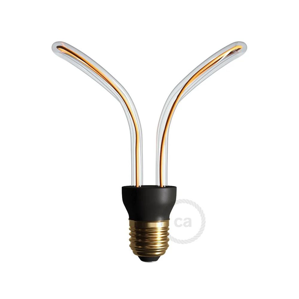LED žarulja prozirna Butterfly 12W 500Lm E26 2200K, dimabilna - Butterfly