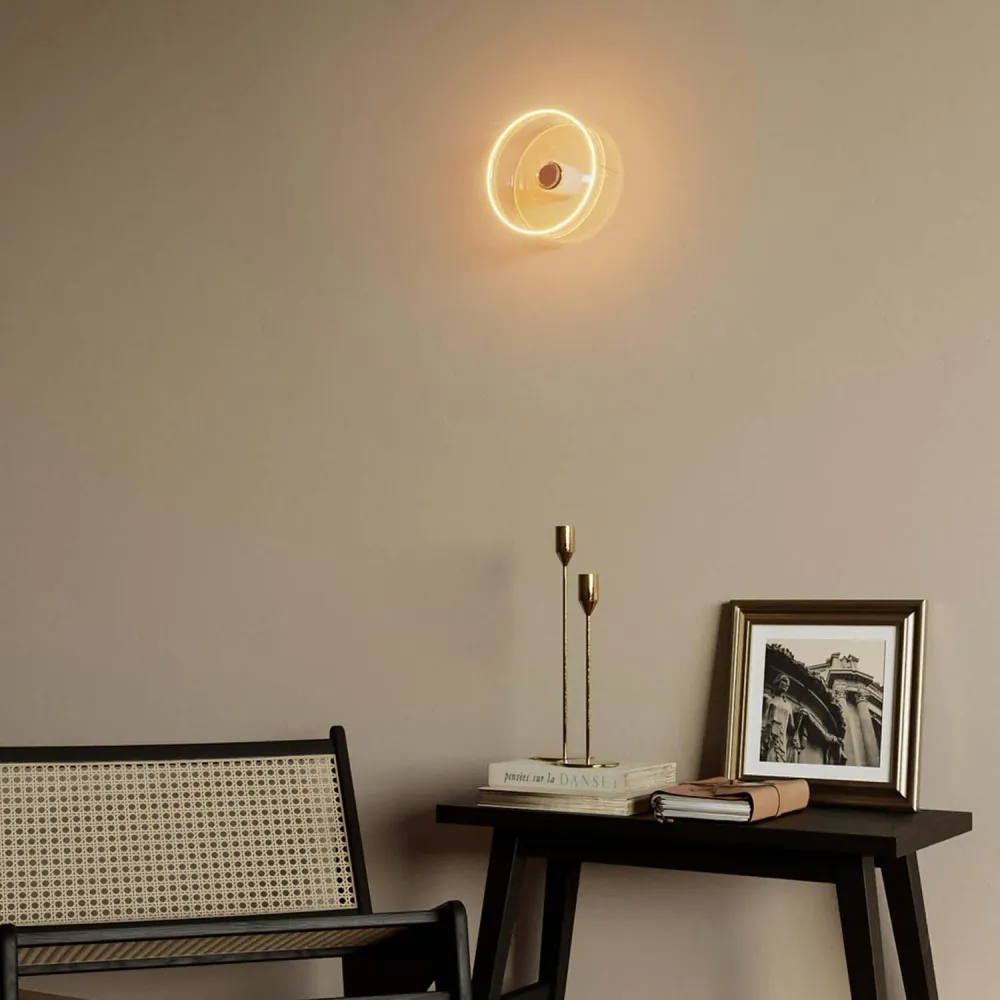 LED žarulja prozirna Ghost Line Recessed Donut 195x83 6W 500Lm E27 2200K prigušiva - G02