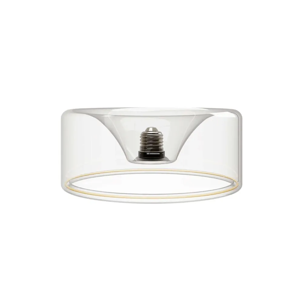 LED žarulja prozirna Ghost Line Recessed Donut 195x83 6W 500Lm E27 2200K prigušiva - G02