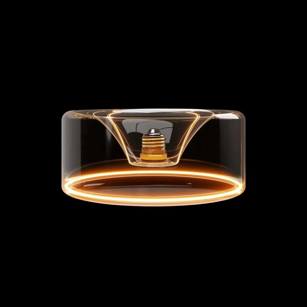 LED žarulja prozirna Ghost Line Recessed Donut 195x83 6W 500Lm E27 2200K prigušiva - G02