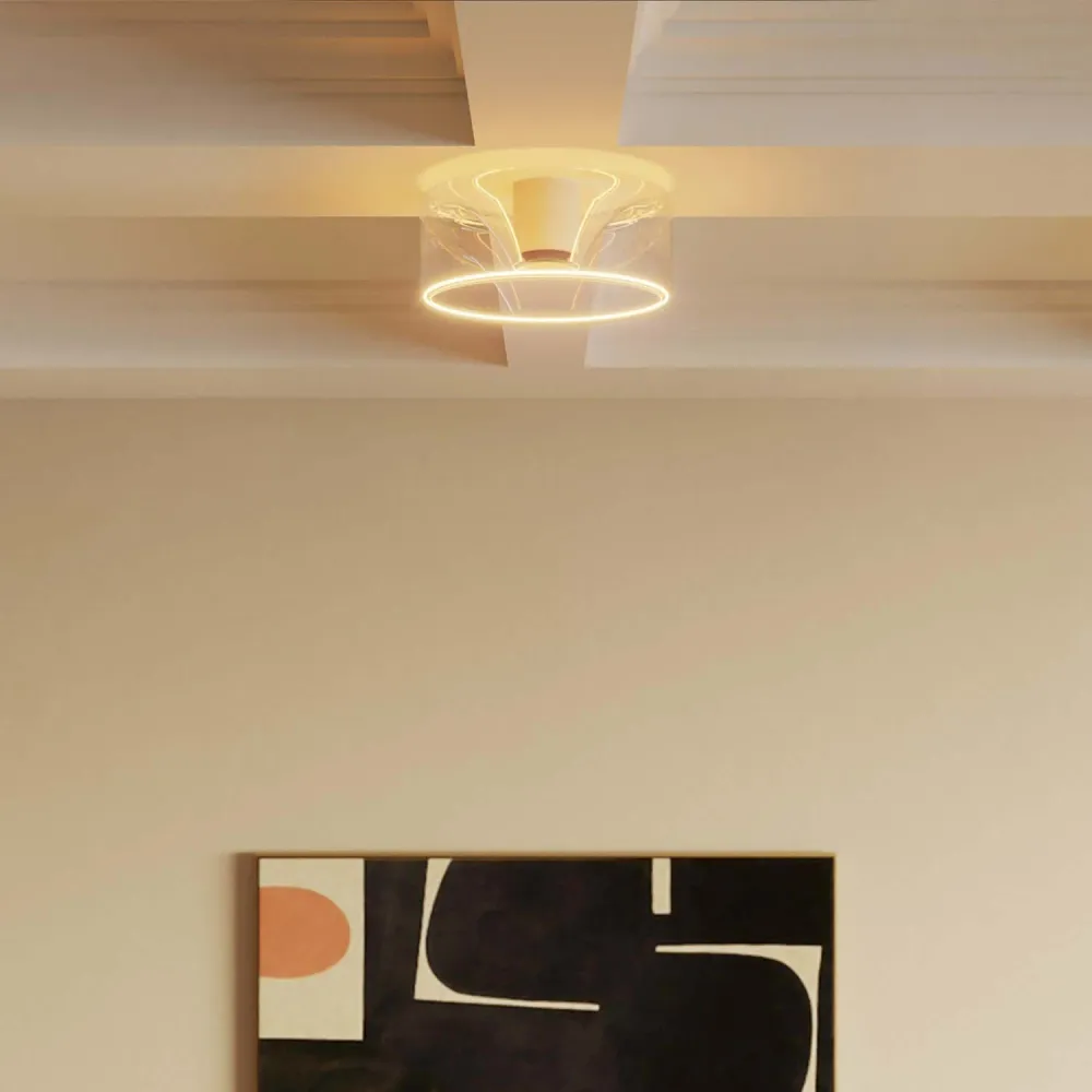 LED žarulja prozirna Ghost Line Recessed Donut 195x83 6W 500Lm E27 2200K prigušiva - G02