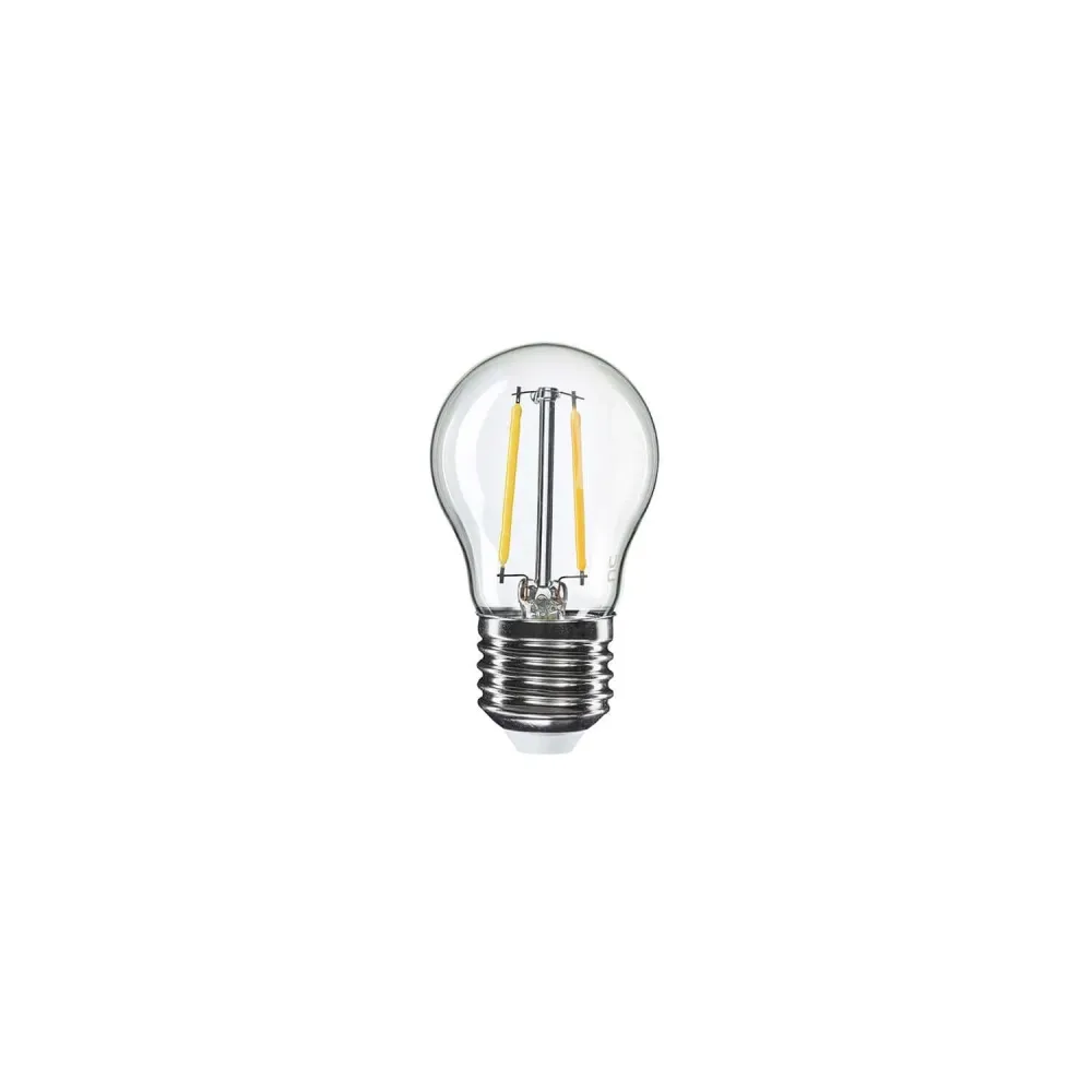 LED žarulja Prozirna Globetta G45 2W 136Lm E27 2700K - E08