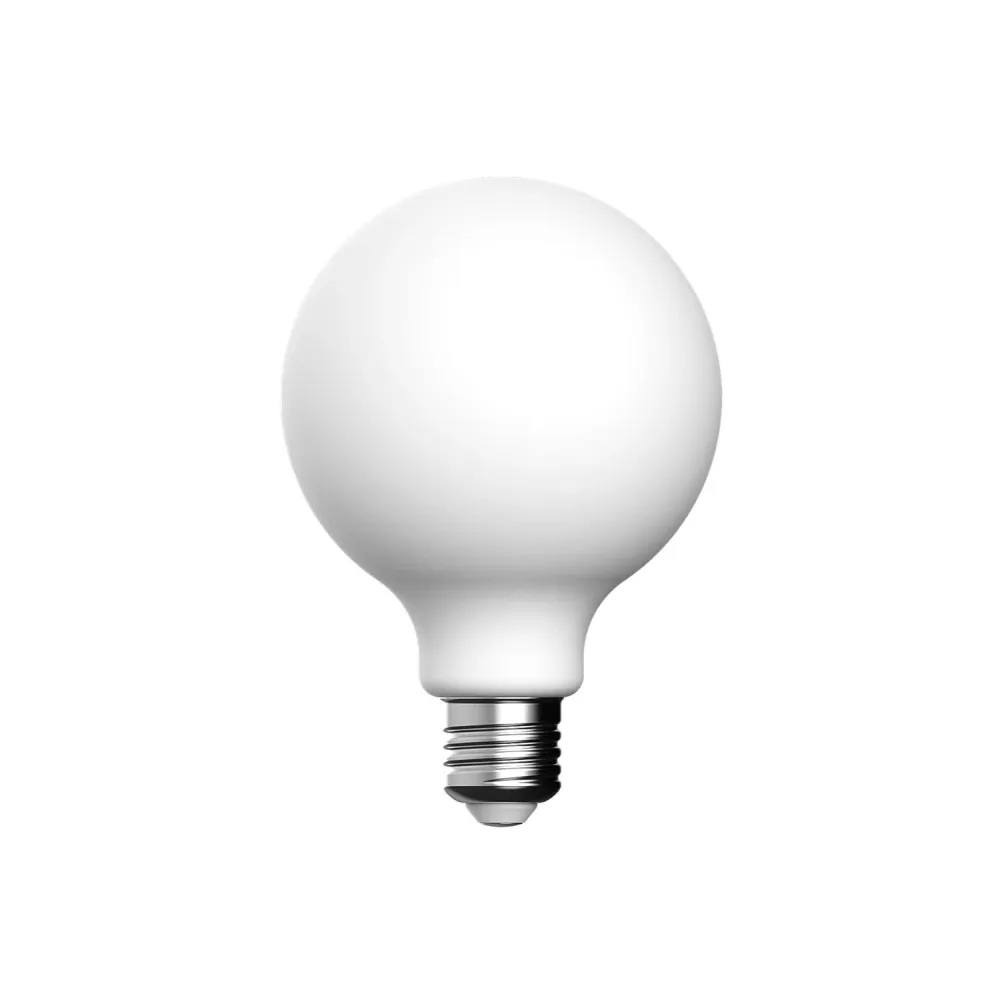 LED Porcelain Effect Light Bulb CRI 95 G30 8.8W 600Lm E26 120V 2700K Dimmable - P03