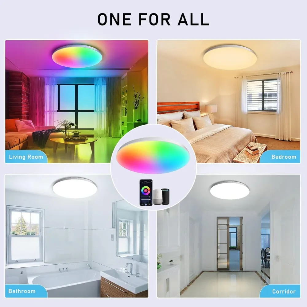 Led RGB plafonjera smart