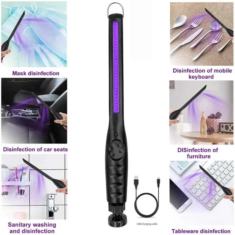 LED Sterilizator Štap USB Punjiva Prenosna lampa