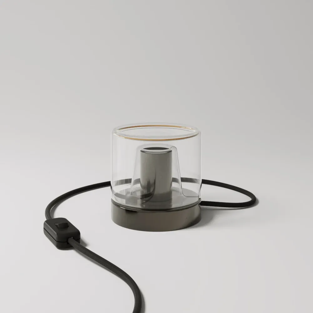 Posaluce Ghost stolna lampa - Black Pearl