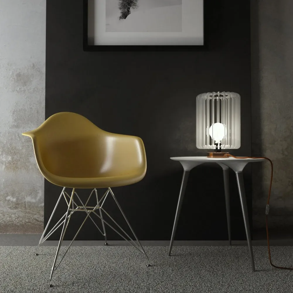 Posaluce za sjenilo - Stolna lampa od metala - Bakar
