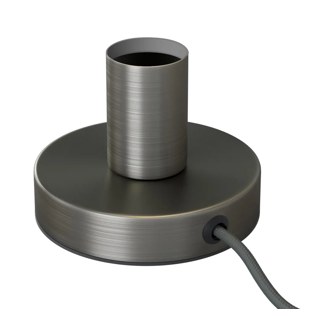Posaluce - Stolna lampa od metala - Matirani titanij