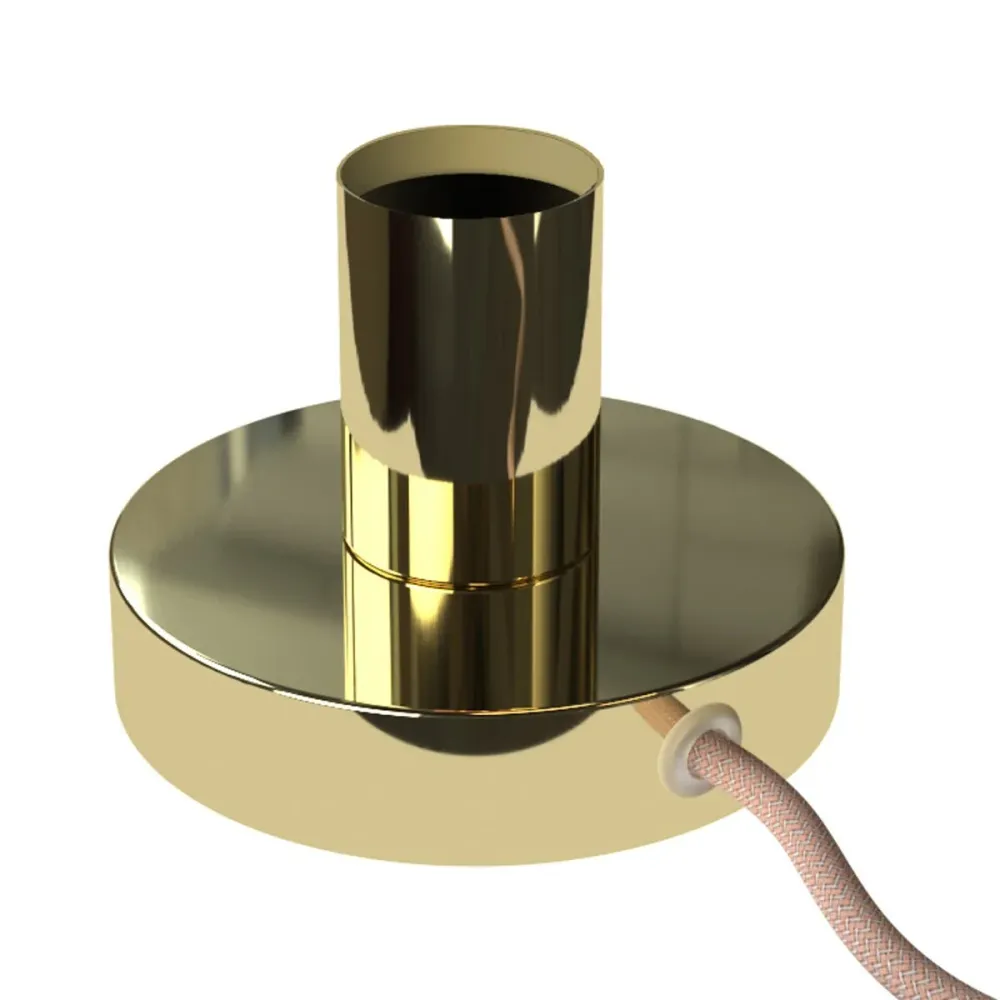 Posaluce - Stolna lampa od metala - Mjed