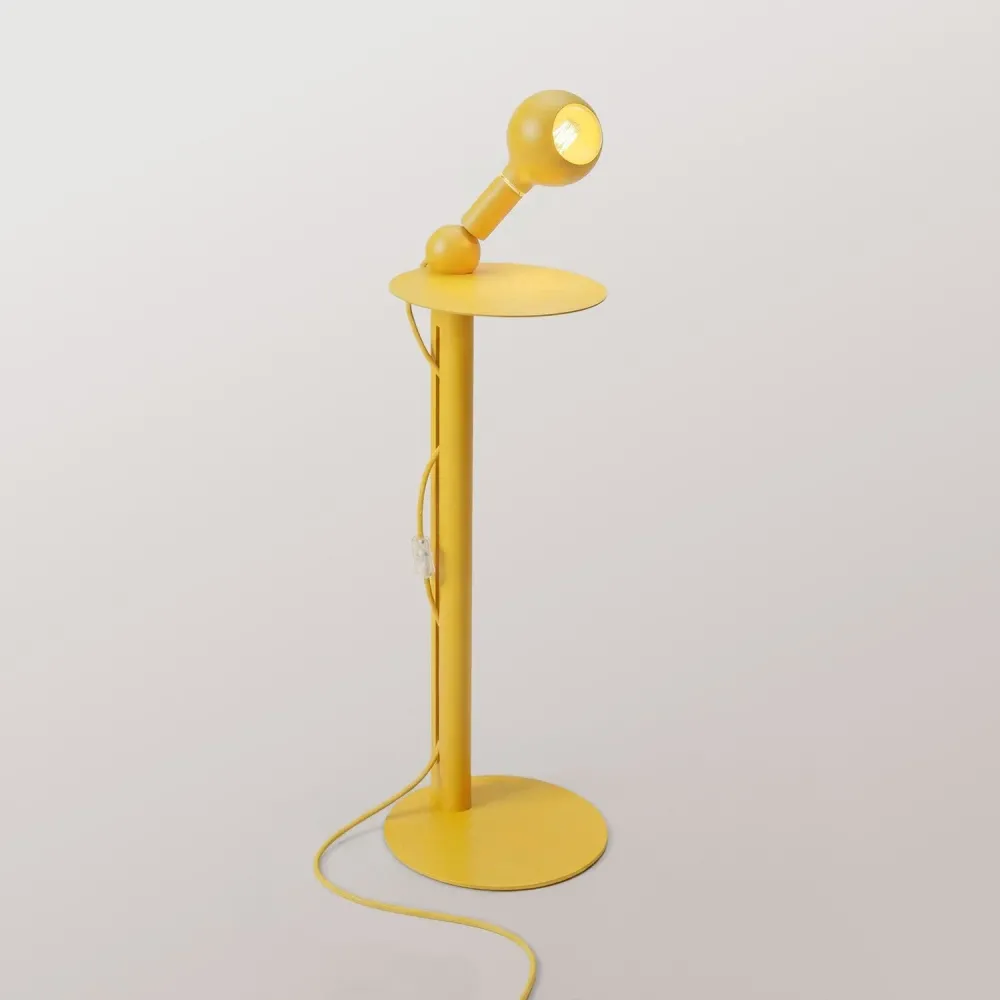 Rocco - podna lampa sa Žarulja Camo - žuta