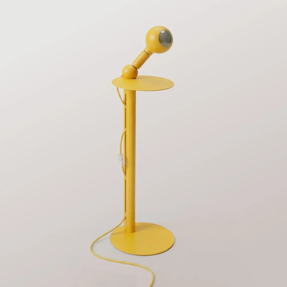 Rocco - podna lampa sa Žarulja Camo - žuta