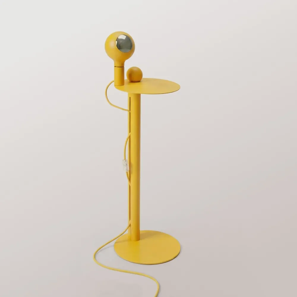 Rocco - podna lampa sa Žarulja Camo - žuta