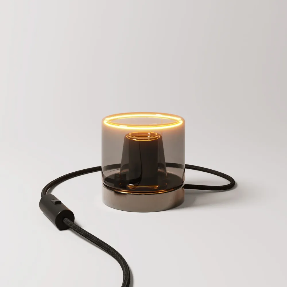 Stolna lampa Posaluce Ghost - Crna perla