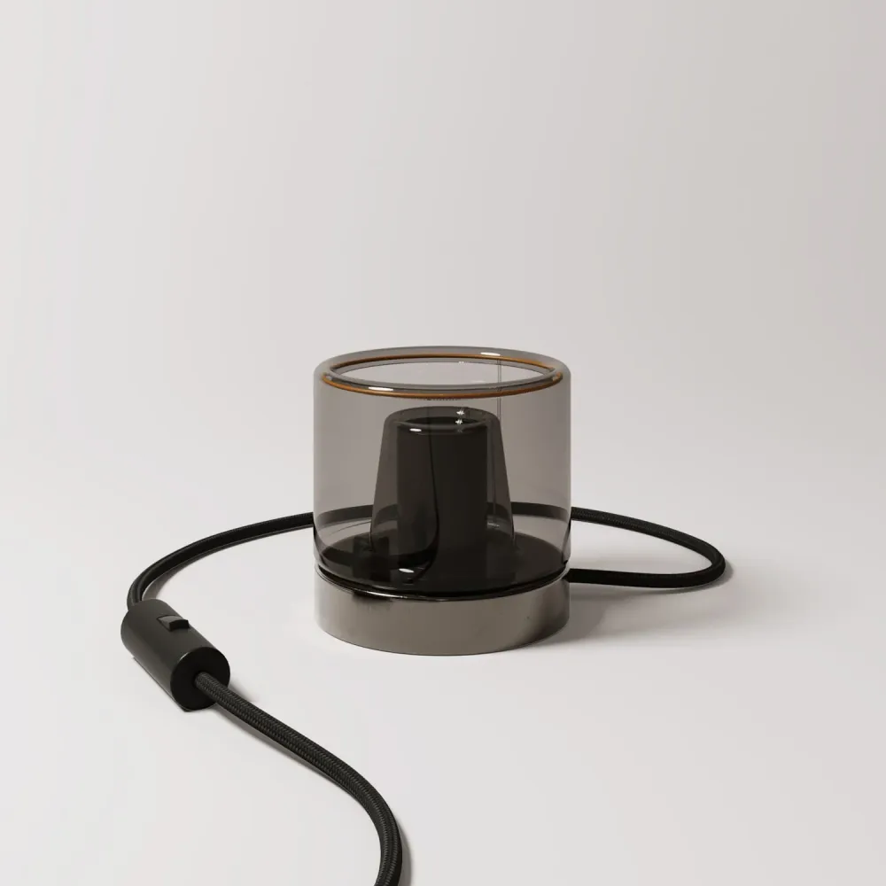 Stolna lampa Posaluce Ghost - Crna perla