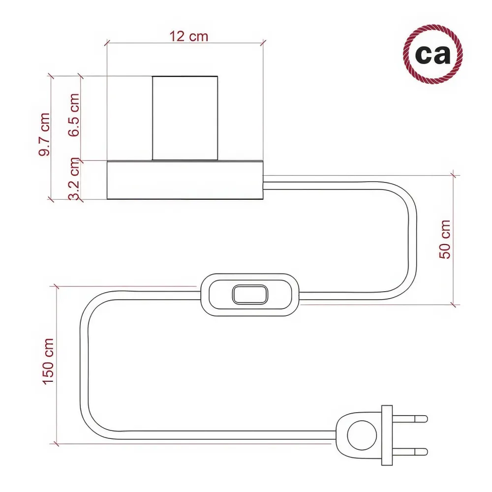 Stolna lampa Posaluce Milleluci od drva - Neutralna