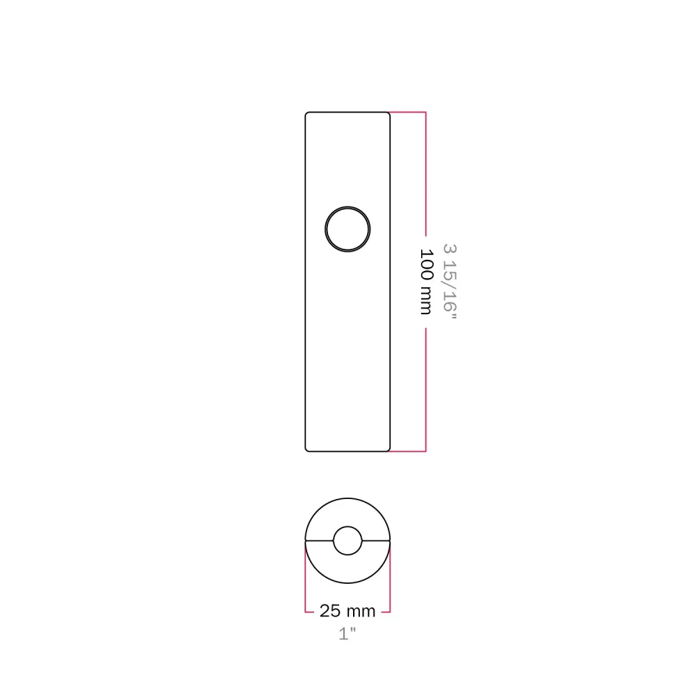 Univerzalni dimmer na tipku s uzemljenjem za žarulje sa žarnom niti i prigušive LED žarulje - Crna