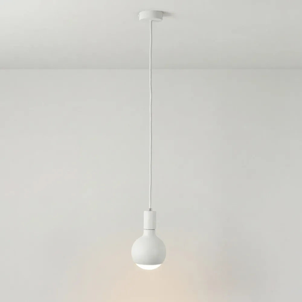 Viseć lampa Filotto Metallico sa žaruljom Lucia - Bijela
