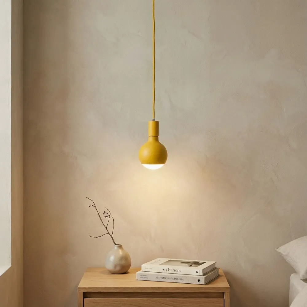 Viseć lampa Filotto Metallico sa žaruljom Lucia - Žuta