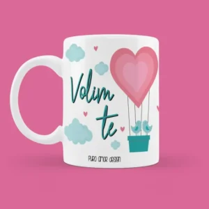 Set šalica - Volim te do neba...
