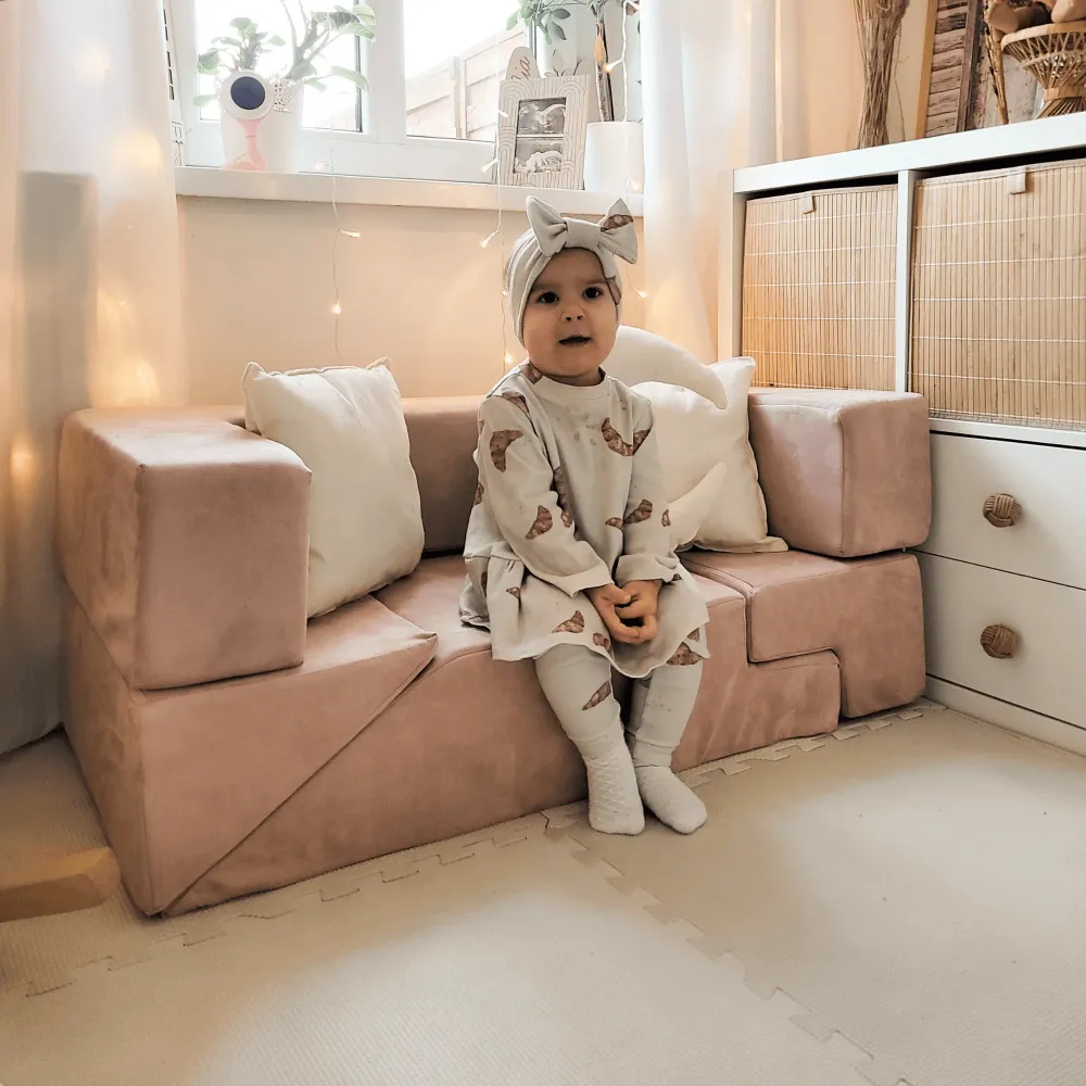 Modularna Sofa za Igru Bricks – 6 elemenata | Velvet