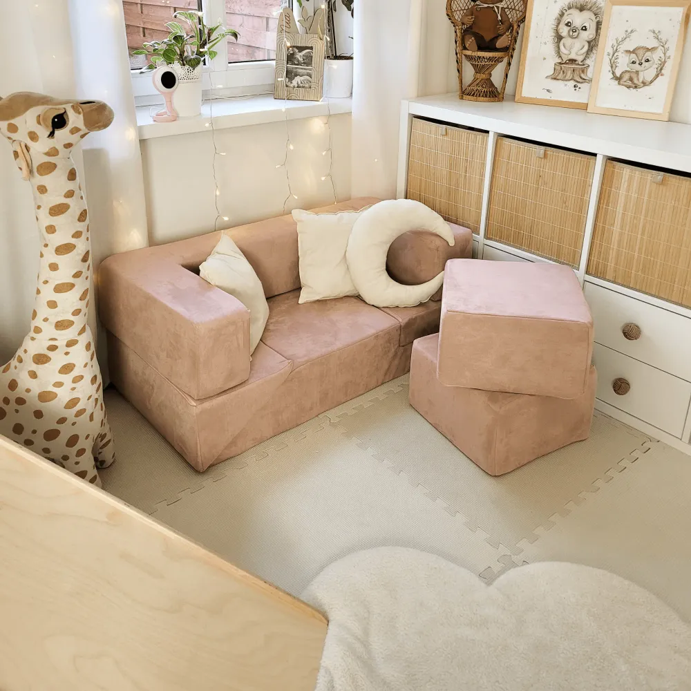 Modularna Sofa za Igru Bricks – 6 elemenata | Velvet