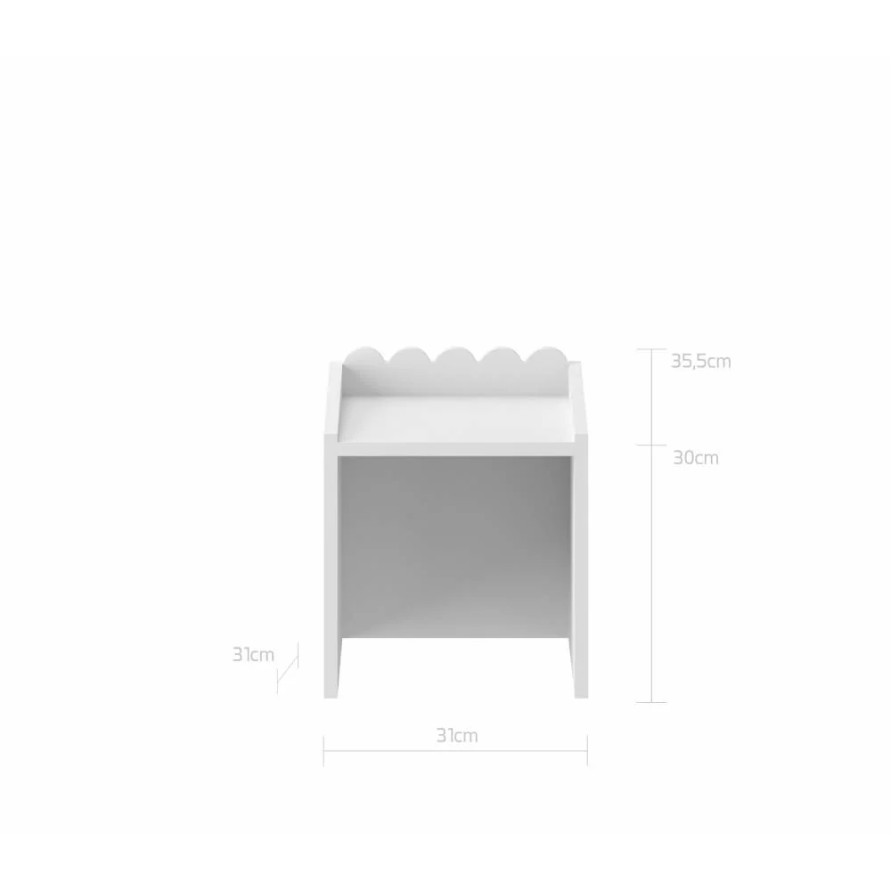 Bellamy Book Nook Montessori stolica, snow